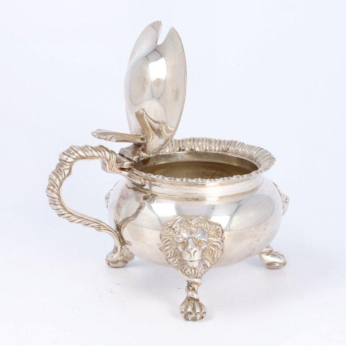 Atkin Brothers - Condiment set - Zware uitvoering -, Antiek en Kunst, Antiek | Goud en Zilver