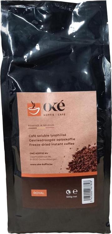 Oké Koffie instant koffie Royal, pak van 500 gram beschikbaar voor biedingen