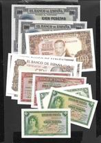 Spanje. - 14 Banknotes - various dates  (Zonder