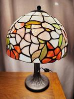 Tafellamp - Glas-in-lood - Tiffany-stijl bloem