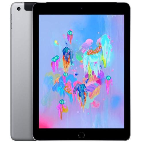 Apple iPad 6 - 32GB - Spacegrijs - Cellular, Computers en Software, Apple iPads, Zo goed als nieuw, Verzenden