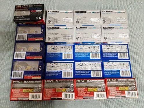 Sony, maxell fuji - hf x Lege audiocassette - Diverse, Audio, Tv en Foto, Radio's
