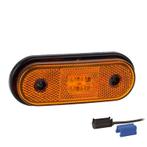 Fristom LED Zijmarkeringslamp oranje DC connector 12-36V DC, Ophalen of Verzenden, Nieuw