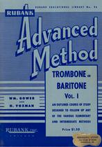 Rubank Advanced Method Trombone or Baritone Vol. I, Muziek en Instrumenten, Bladmuziek, Trombone, Gebruikt, Ophalen of Verzenden