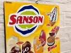 Sanson - Reclamebord - Emaille, Metaal