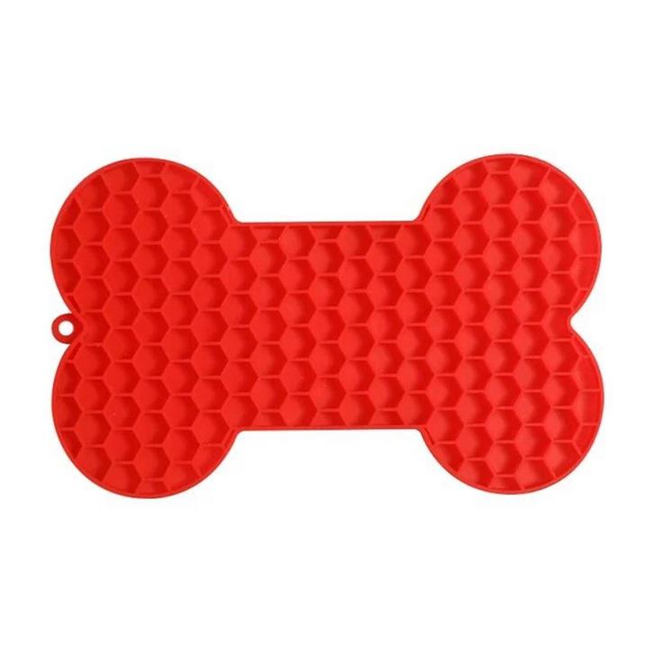 Likmat voor de hond in de vorm van een hondenbot, Dieren en Toebehoren, Honden-accessoires, Nieuw, Verzenden