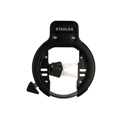 Stahlex Ringslot - 470 - Zwart, Fietsen en Brommers, Fietsaccessoires | Fietssloten, Verzenden