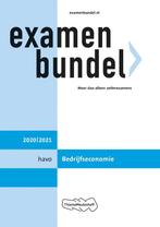 Examenbundel havo Bedrijfseconomie 20202021 9789006781311, Zo goed als nieuw