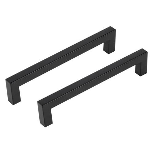Differnz meubelgreep vierkant 160 mm mat zwart 2 stuks, Doe-het-zelf en Verbouw, Hang- en Sluitwerk, Verzenden