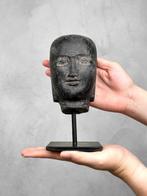 Beeld, NO RESERVE PRICE - Javanese Budha Head on a custom