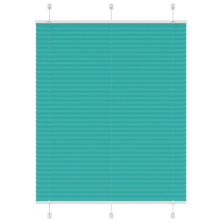 vidaXL Plissé rolgordijn 110x150cm stofbreedte 109,4cm, Huis en Inrichting, Stoffering | Gordijnen en Lamellen, Groen, Nieuw, Verzenden