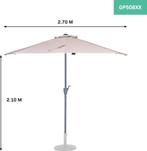 2dekans | VONROC Premium Parasol Magione – Duurzame balkon, Doe-het-zelf en Verbouw, Ophalen of Verzenden, Zo goed als nieuw