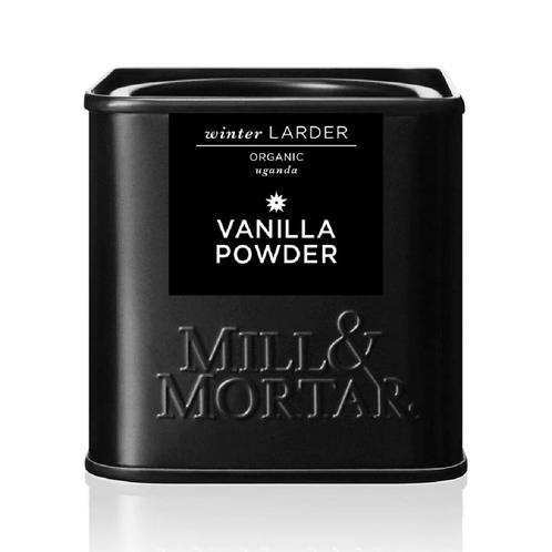 Mill & Mortar Vanillepoeder Biologisch 15g, Hobby en Vrije tijd, Taarten en Cupcakes maken, Nieuw, Verzenden