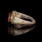 Oud-Romeins Rode intaglio ring (Zonder Minimumprijs)
