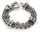 Armband - 18 karaat Witgoud - 12.05ct. tw. Saffier, Sieraden, Tassen en Uiterlijk, Armbanden, Nieuw