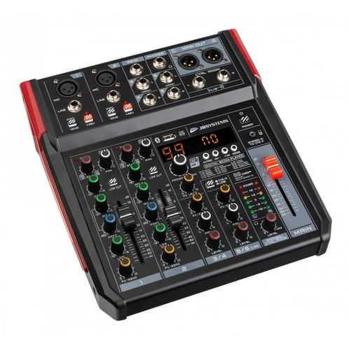 Zang paneel  compacte formaat, 6 ingangen / 4 kanalen, Muziek en Instrumenten, Mengpanelen, Nieuw, Microfooningang, 5 tot 10 kanalen