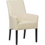 Leren eetkamerstoel Just met armleuning - Toledo Betulla, Huis en Inrichting, Stoelen, Overige kleuren, Bohemian, Eigentijds, Klassiek, Retro, Romantisch, Scandinavisch