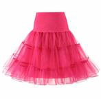 Petticoat Daisy - felroze - maat XL (40), Kleding | Dames, Carnavalskleding en Feestkleding, Nieuw, Carnaval, Maat 38/40 (M), Ophalen of Verzenden