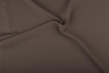 Polyester stof taupe - 50m effen stof op rol