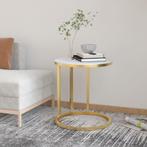 Gouden Bijzettafel - Tweedekansje! Luxe & Stijl OP=OP, Huis en Inrichting, Tafels | Bijzettafels, 45 tot 60 cm, Minder dan 55 cm