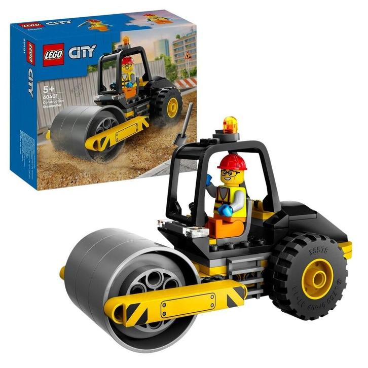 LEGO City 60401 Stoomwals, Kinderen en Baby's, Speelgoed | Duplo en Lego, Nieuw, Verzenden
