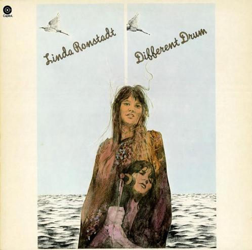 LP gebruikt - Linda Ronstadt - Different Drum, Cd's en Dvd's, Vinyl | Pop, Zo goed als nieuw, Verzenden