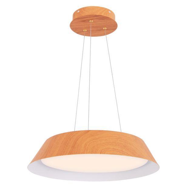 2dekans | Coast Kroonluchter - 21W - Ø40 cm - Natuurlijke, Huis en Inrichting, Lampen | Plafondlampen, Zo goed als nieuw, Ophalen of Verzenden