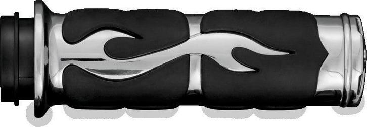 Kuryakyn ISO Flame Grips Metric Chrome - 6261, Auto-onderdelen, Interieur en Bekleding, Ophalen of Verzenden