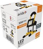 Avide LED Bouwlamp Oplaadbaar 550 lumen - 10W - IP65 -, Doe-het-zelf en Verbouw, Bouwverlichting, Verzenden, Nieuw