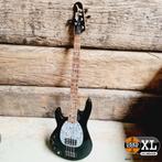 OLP Ernie Ball MusicMan Bass Gitaar 4-Snarig Zwart met Zi...
