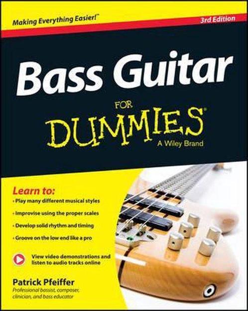 Bass Guitar for Dummies - 3rd Edition 9781118748800, Boeken, Taal | Engels, Gelezen, Verzenden