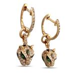 Oorbellen - 14 karaat Exclusieve 14K rozenhouten goud, Sieraden, Tassen en Uiterlijk, Oorbellen, Nieuw