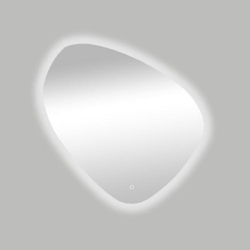 Spiegel Best Design Ballon Asymmetrisch 120x120cm Met LED, Huis en Inrichting, Woonaccessoires | Spiegels, Nieuw, Rond, 100 tot 150 cm