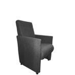 Eetkamerstoel Rob - eetkamerstoelen - Antraciet, Huis en Inrichting, Stoelen, Nieuw, Grijs, Stof