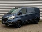 Ford Transit Custom 300 2.0 TDCI L1H1 Trail LED Airco Cruise, Auto's, Gebruikt, Zwart, Overige kleuren, Lichtmetalen velgen