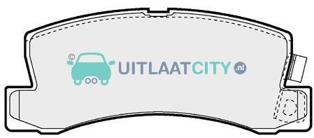 *Tip*  Remblokken LEXUS TOYOTA, Auto-onderdelen, Uitlaatsystemen, Nieuw, Toyota, Lexus, Ophalen of Verzenden