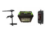Fluistermotor 66LBS + 110ah accu + 5ah acculader, Verzenden, Nieuw