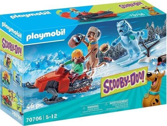 PLAYMOBIL SCOOBY-DOO! Avontuur met Snow Ghost - 70706, Kinderen en Baby's, Speelgoed | Playmobil, Ophalen of Verzenden