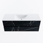 MONDIAZ VICA 130cm badmeubel onderkast Marquina 2 lades., Ophalen of Verzenden, Nieuw, Bad