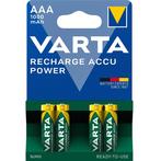 Varta AAA (HR03) Recharge Accu Power batterijen /, Doe-het-zelf en Verbouw, Nieuw, Ophalen of Verzenden