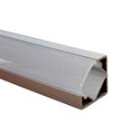 LED Strip Profiel Zilver - 1 Meter - Opbouw Hoek - Compleet, Huis en Inrichting, Lampen | Overige, Ophalen of Verzenden, Nieuw