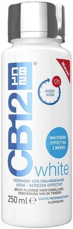 CB12 WHITE MONDWATER FLACON 250 ML, Verzenden, Nieuw