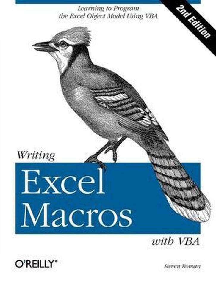 9780596003593 Writing Excel Macros With VBA 2nd, Boeken, Schoolboeken, Zo goed als nieuw, Verzenden