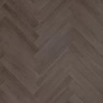 Grace - visgraat plak - zwart eiken - pvc, Ophalen, Nieuw