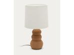 Veiling - 2x Madsen terracotta table lamp with white shade, Huis en Inrichting, Lampen | Tafellampen, Nieuw