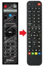 Fantec 4KS6000 en 4KP6800 afstandsbediening, Verzenden, Nieuw