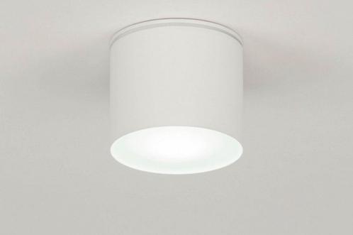 Rietveld Plafondlampen - Wit - Aluminium, Huis en Inrichting, Lampen | Plafondlampen, Verzenden