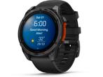 Garmin fnix 8, 47mm, RVS body, Gorilla Glass, Grijs (Zwart), Verzenden, Zo goed als nieuw