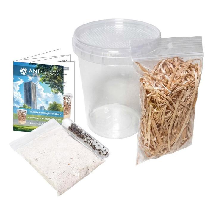 Kweekset fruitvliegen, Dieren en Toebehoren, Insecten en Spinnen