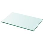 vidaXL Wandschap transparant 30x15 cm glas, Huis en Inrichting, Woonaccessoires | Wandplanken en Boekenplanken, Verzenden, Nieuw